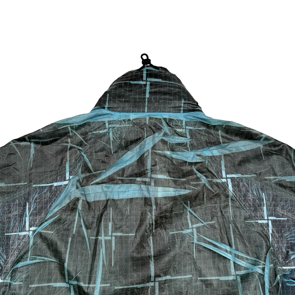 Stone Island 2017 Paper Poly House Check Grid Jacket - Small