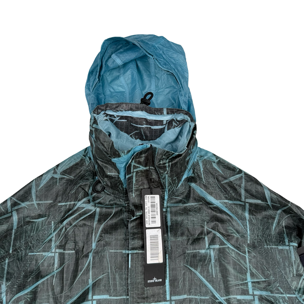 Stone Island 2017 Paper Poly House Check Grid Jacket - Small