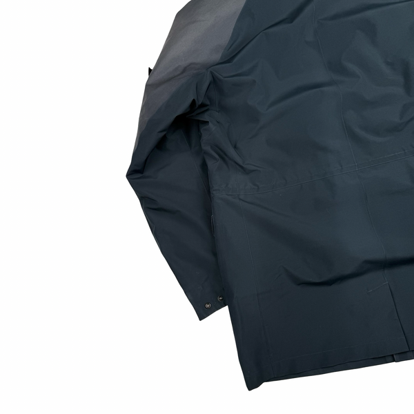 Stone Island 2017 Blue/Black Tank Shield Ghost Piece Jacket - XL