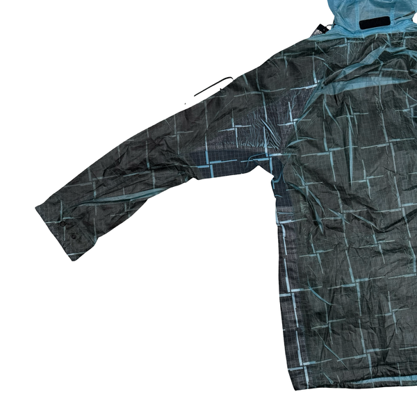 Stone Island 2017 Paper Poly House Check Grid Jacket - Small