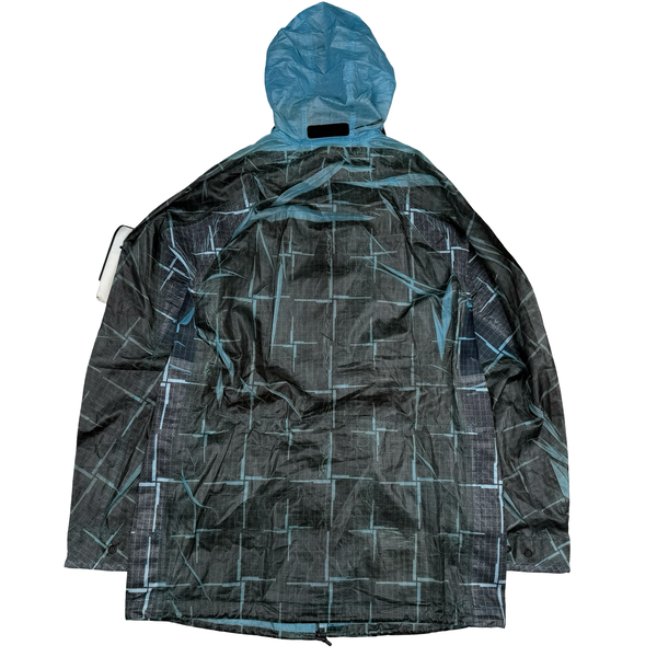 Stone Island 2017 Paper Poly House Check Grid Jacket - Small