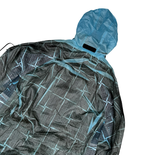 Stone Island 2017 Paper Poly House Check Grid Jacket - Small