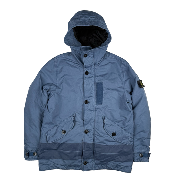 Stone Island 2022 Blue David TC Down Puffer Jacket - Medium