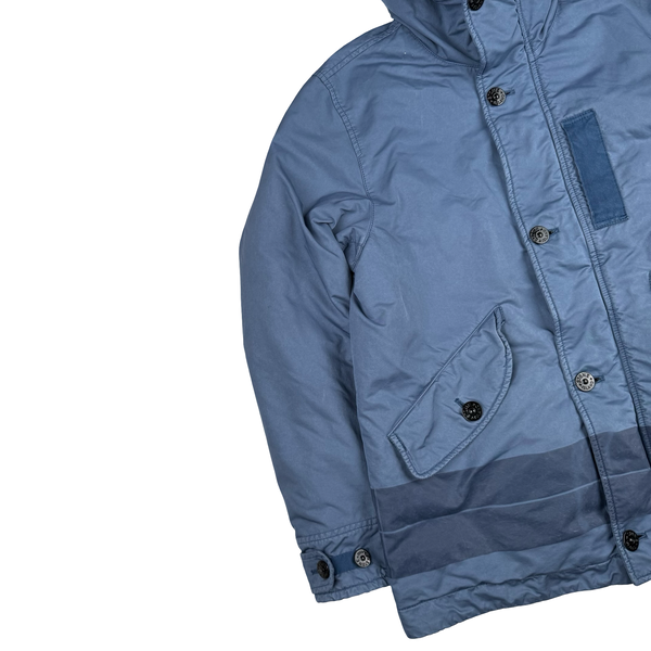 Stone Island 2022 Blue David TC Down Puffer Jacket - Medium