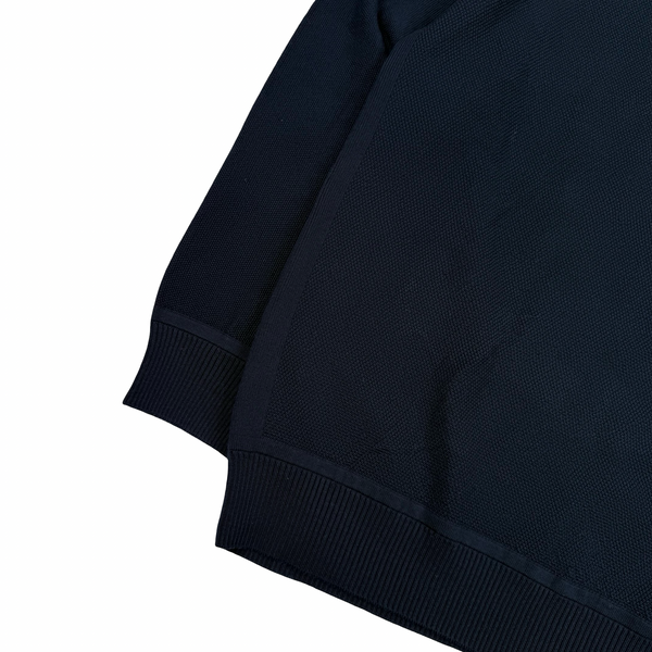 Stone Island 2025 Cotton Knit Navy Jumper - Large/Medium