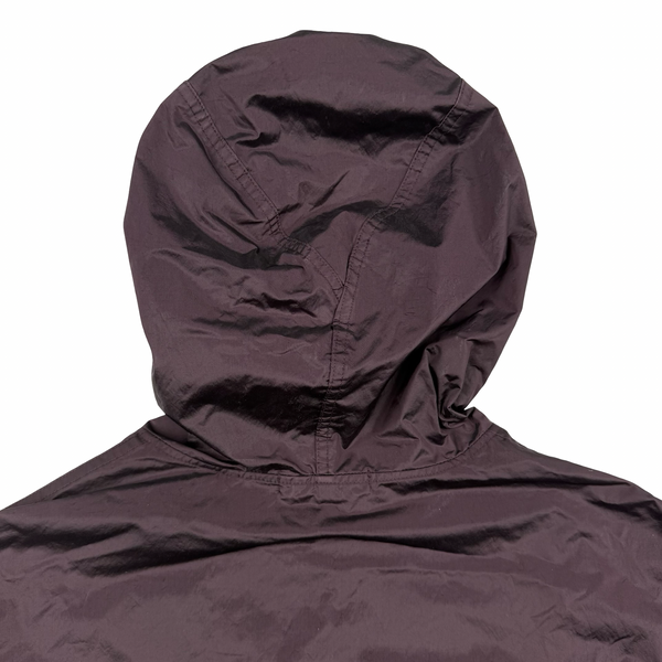 Stone Island 2008 Maroon Nylon Metal Shimmer - Large