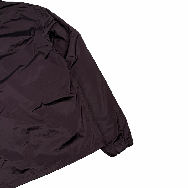 Stone Island 2008 Maroon Nylon Metal Shimmer - Large