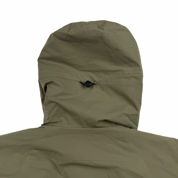 CP Company Sage Green Pro Tek Hooded Zip up Jacket - Medium (48)