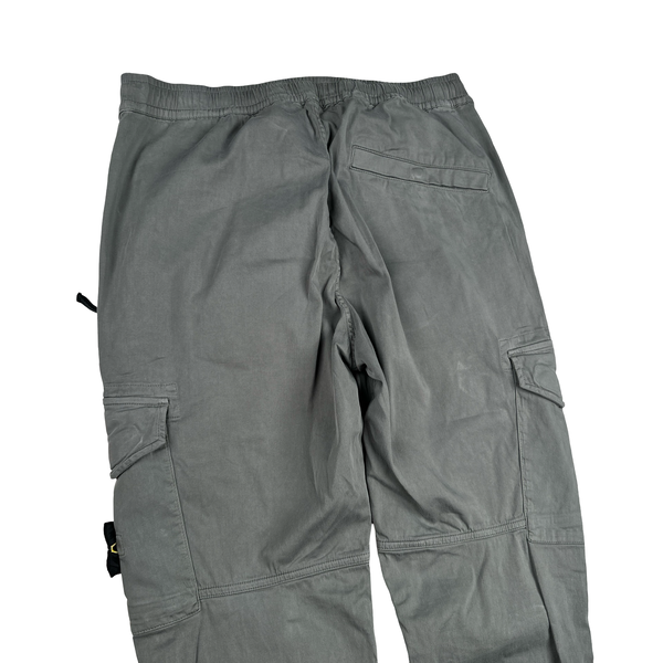 Stone Island 2020 RE T Grey Cargo Trousers - 30"