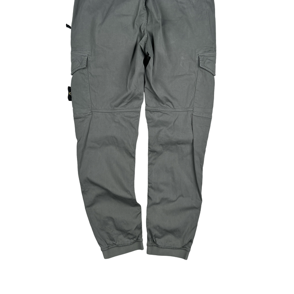 Stone Island 2020 RE T Grey Cargo Trousers - 30"