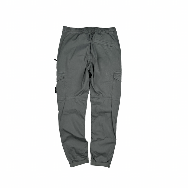 Stone Island 2020 RE T Grey Cargo Trousers - 30"