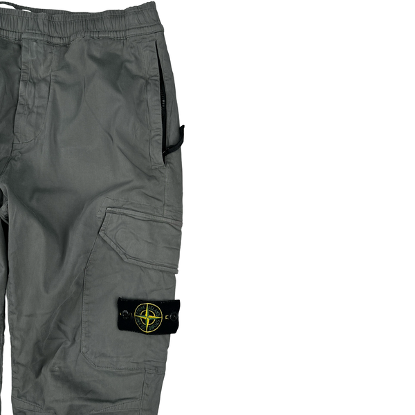 Stone Island 2020 RE T Grey Cargo Trousers - 30"