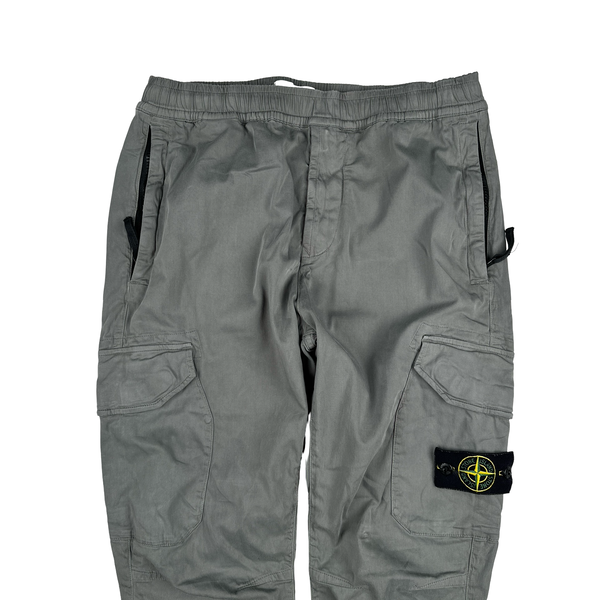 Stone Island 2020 RE T Grey Cargo Trousers - 30"