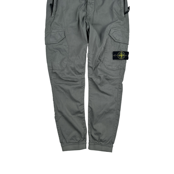 Stone Island 2020 RE T Grey Cargo Trousers - 30"