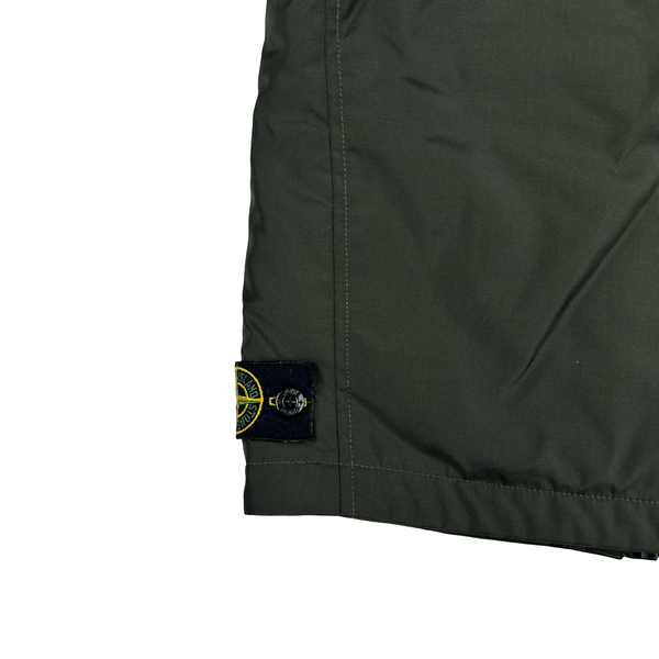 Stone Island Junior 2017 Dark Green Zip Up Gilet Jacket - Age 8