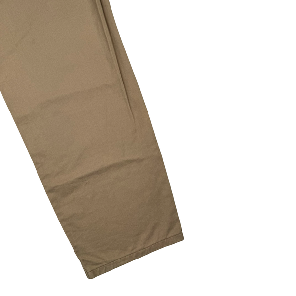 Prada Tan Cotton Relaxed Fit Cargo Trousers - Large (50) 34"