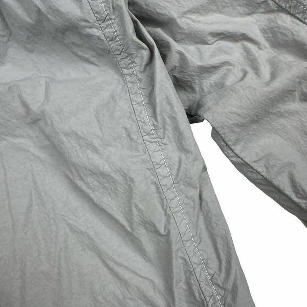 Stone Island Junior 2016 Grey Hooded zip up windbreaker Jacket - Age 8