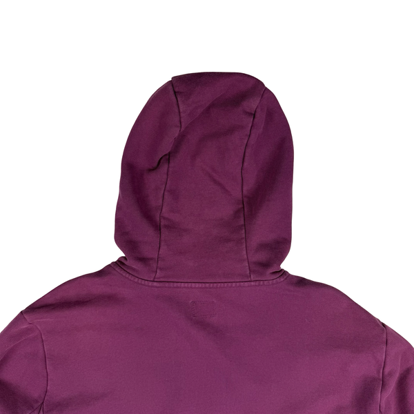 CP Company Purple Goggle Cotton Zip Up Hoodie - 3XL