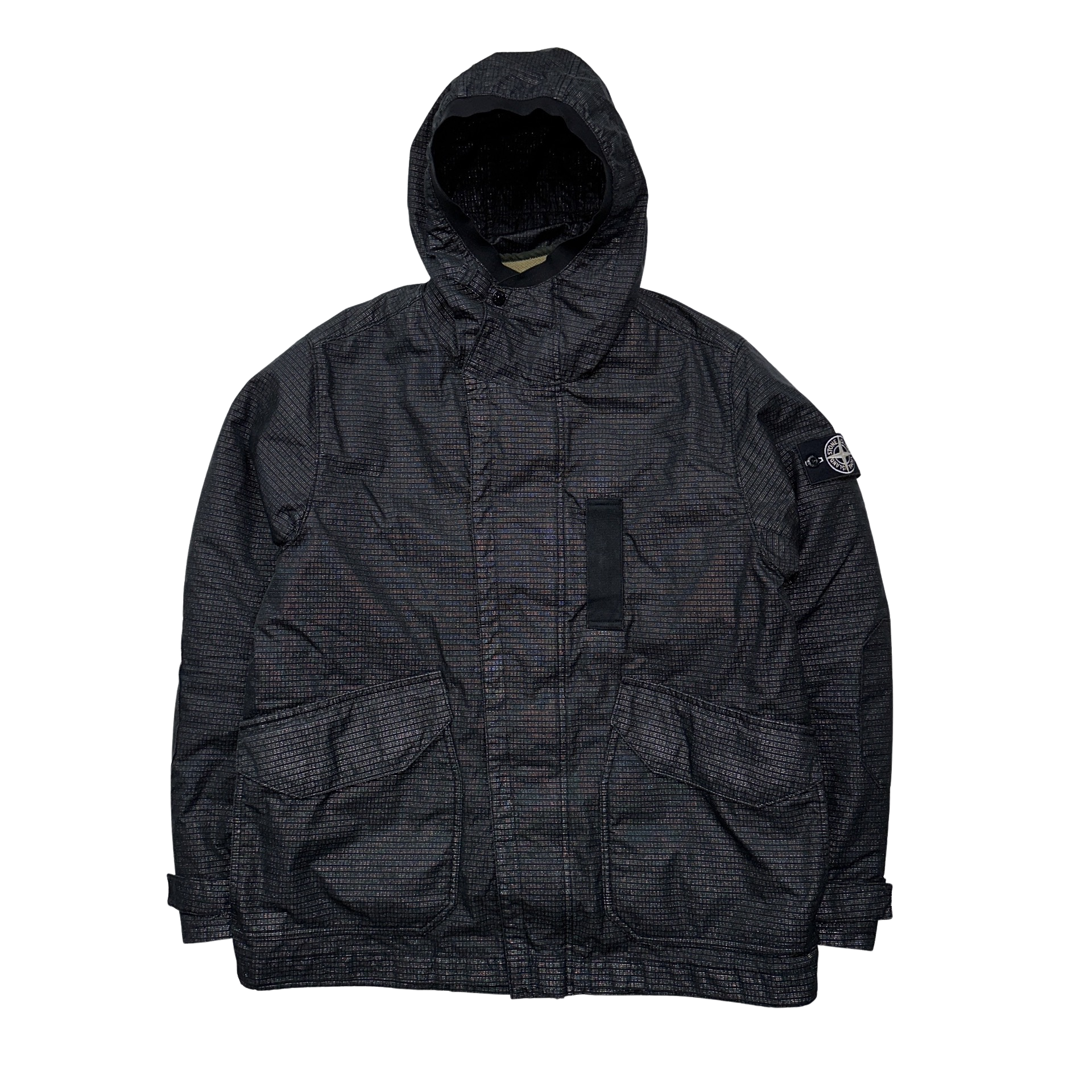 Stone island store reflective weave