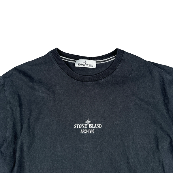 Stone Island 2014 Polyester Microfiber Archivo Short Sleeve T Shirt - XXL