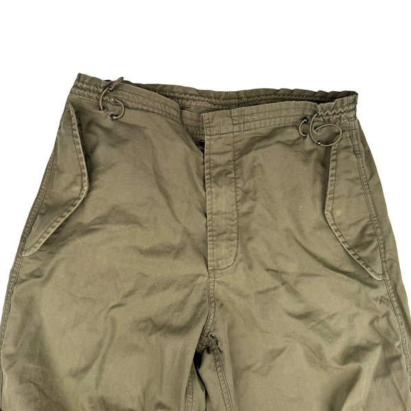 Maharishi Spellout Cargo Cotton Trousers - Small