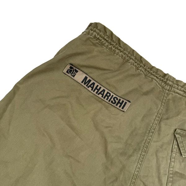 Maharishi Spellout Cargo Cotton Trousers - Small