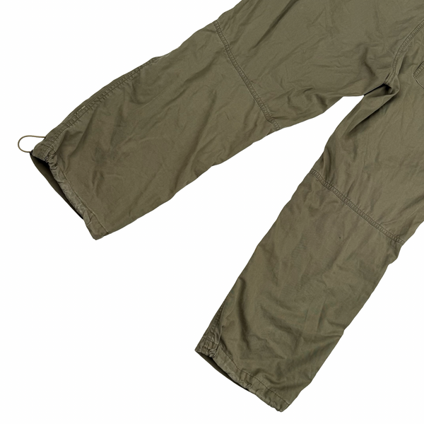Maharishi Spellout Cargo Cotton Trousers - Small