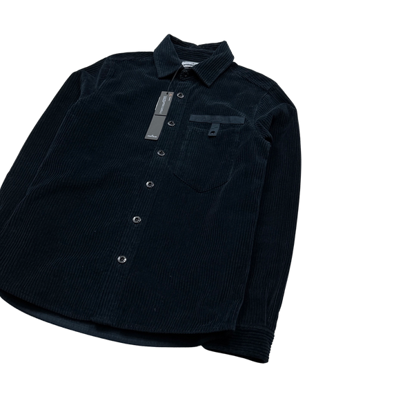Stone Island 2022 Spellout Corduroy Overshirt - Small