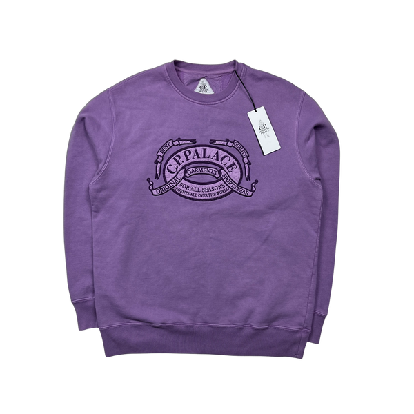 Cp company purple sweatshirt discount