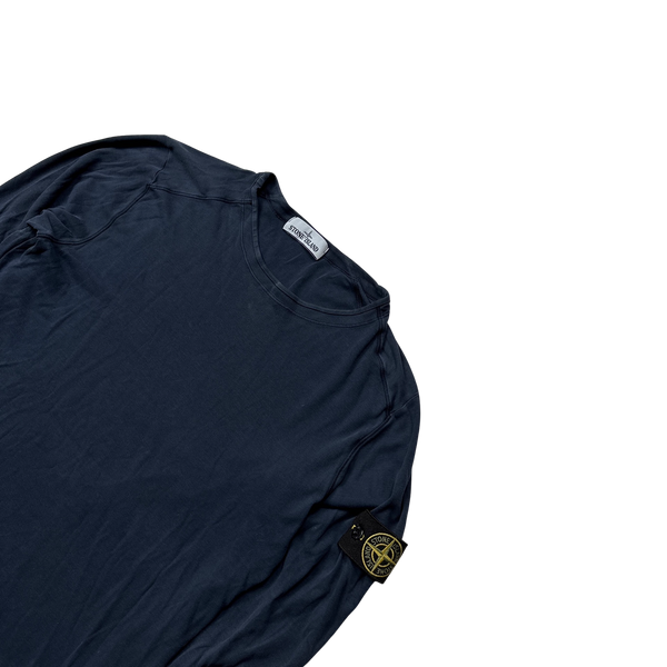 Stone Island 2016 Navy Longsleeve Top - Medium