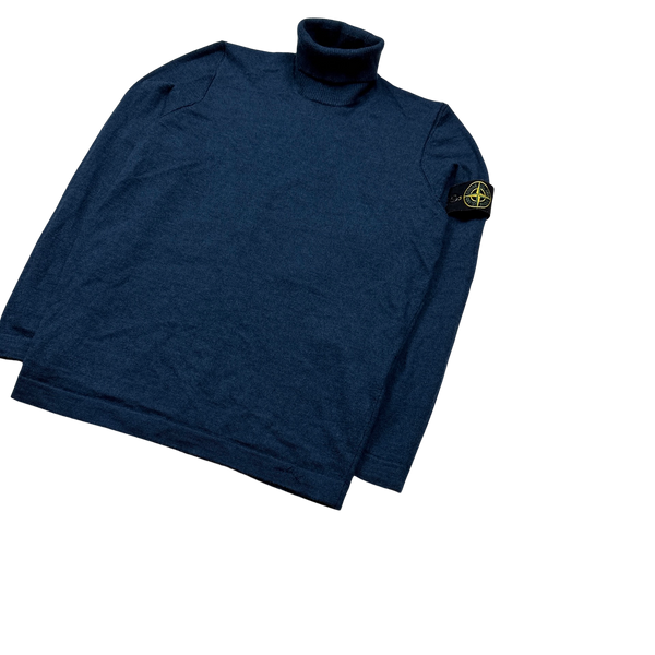 Stone Island 2016 Roll Neck Jumper - Small