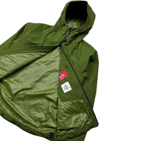 CP Company Moss Green Primaloft Lined Pro Tek Jacket - Medium