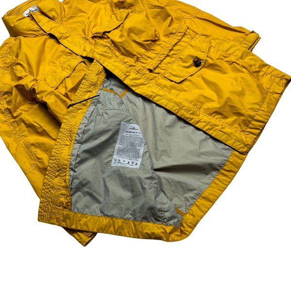 Stone Island 2017 Yellow Membrana 3L TC Multipocket Jacket - XL