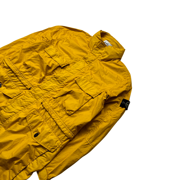 Stone Island 2017 Yellow Membrana 3L TC Multipocket Jacket - XL