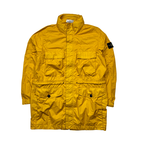 Stone Island 2017 Yellow Membrana 3L TC Multipocket Jacket - XL