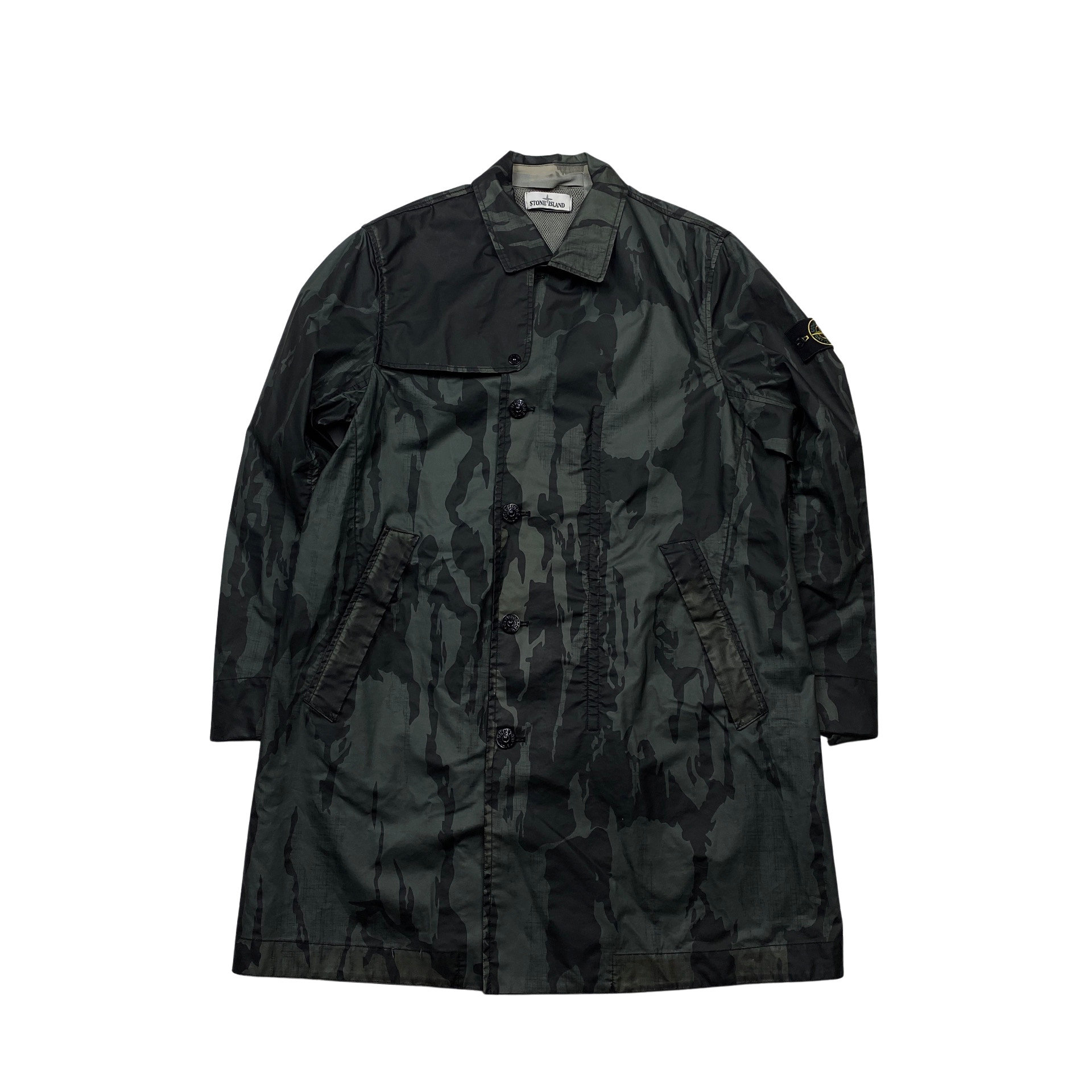 Stone island raso gommato reverse colour process outlet