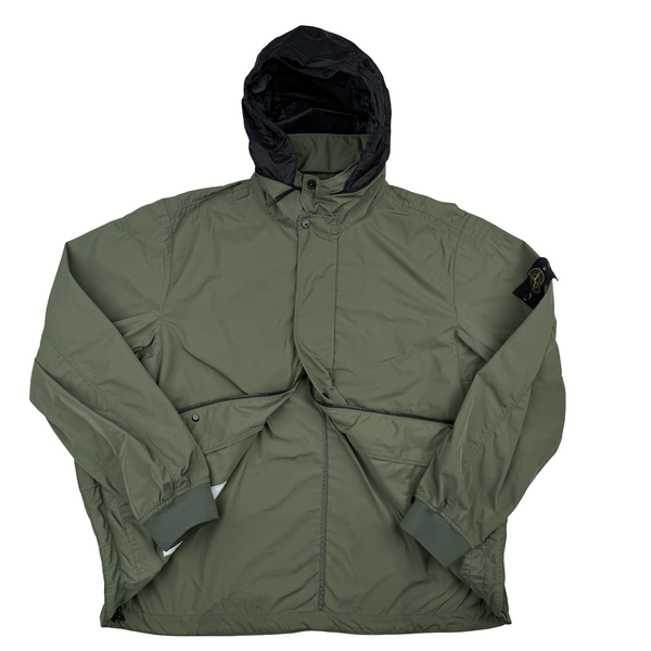 Stone Island 2024 Moss Green Micro Twill Jacket - XXL