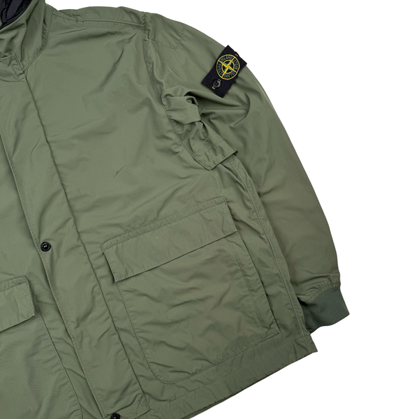 Stone Island 2024 Moss Green Micro Twill Jacket - XXL