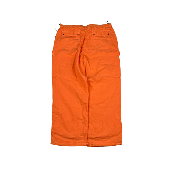 CP Company x Palace Orange Cotton Baggy Cargo Trousers - XL - XXL