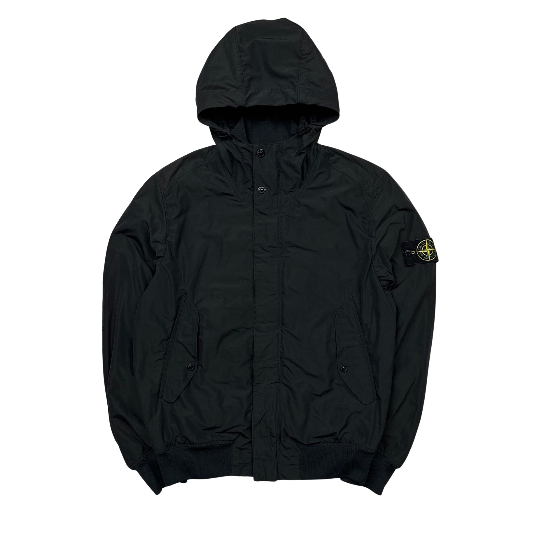 Stone Island 2015 Black Micro Reps Jacket - Medium – Mat