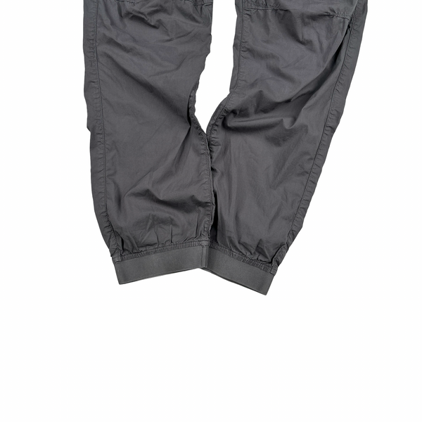 Stone Island 2021 RE-T Grey Regular Tapered Cargo Trousers - 30"