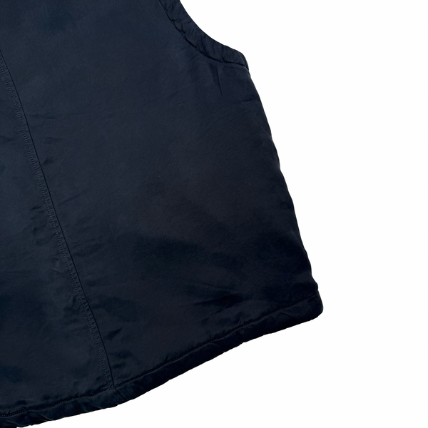 Stone Island Ghost 2024 Navy Cupro Raso Primaloft-TC Gilet Jacket - Medium