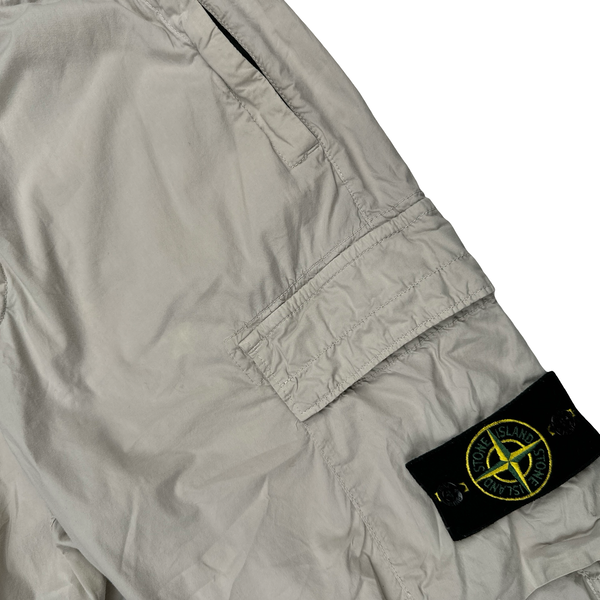 Stone Island 2025 Off White Type Re Fit Cargo Trousers - 29"