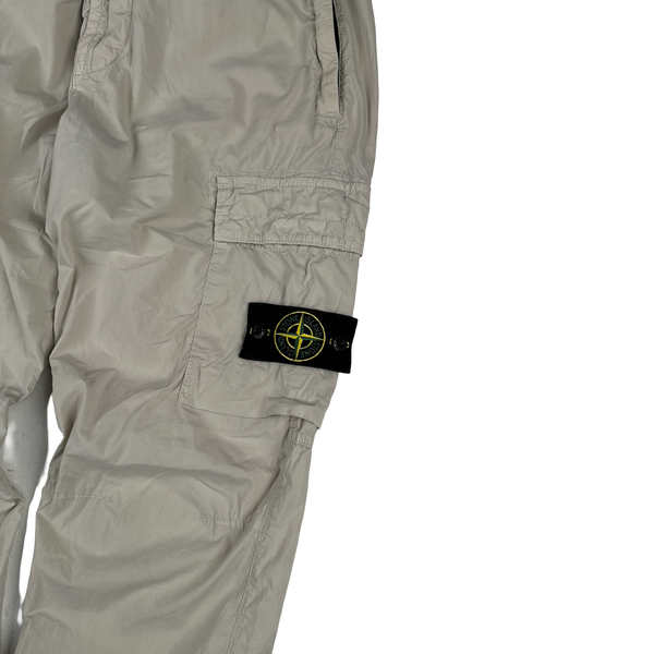 Stone Island 2025 Off White Type Re Fit Cargo Trousers - 29"