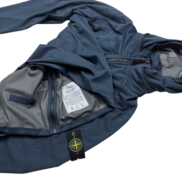 Stone Island 2017 Light Soft Shell Check Grid Jacket - XXL