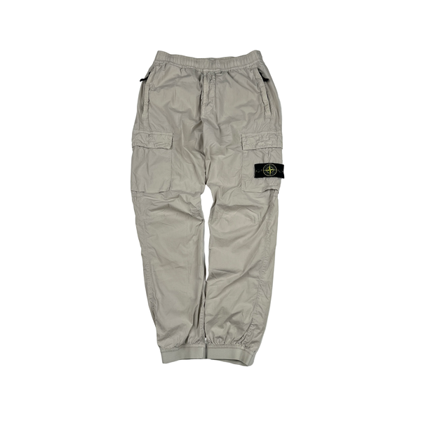 Stone Island 2025 Off White Type Re Fit Cargo Trousers - 29"