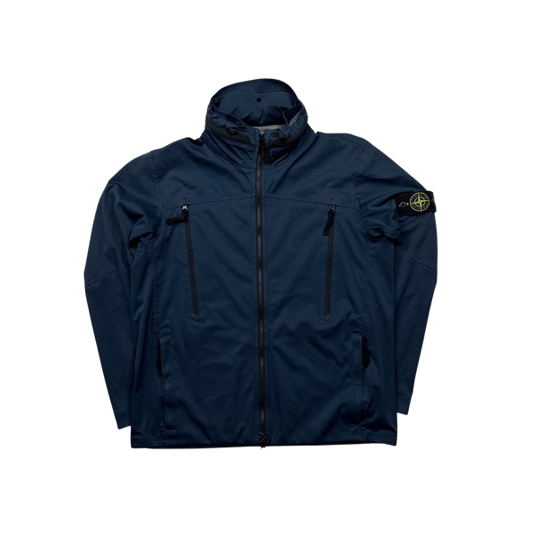 Stone Island 2017 Light Soft Shell Check Grid Jacket - XXL