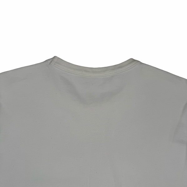 Stone Island 2018 Ivory Cotton Crewneck Sweatshirt - Medium