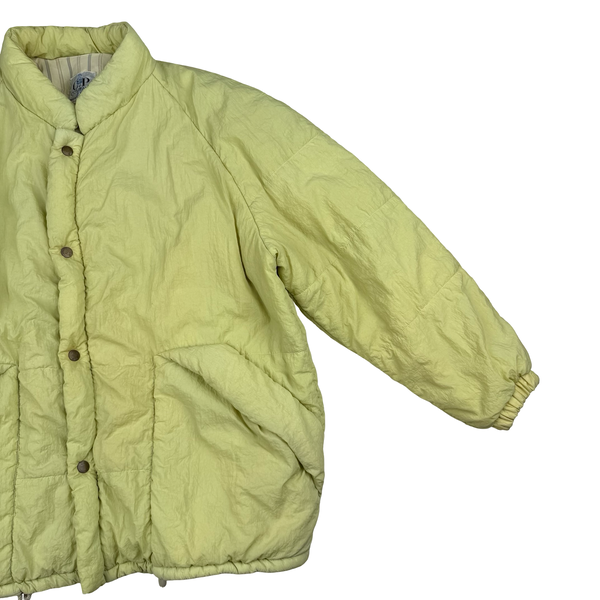 CP Company 80's Insulated Pale Yellow Vintage Jacket - XL (52)