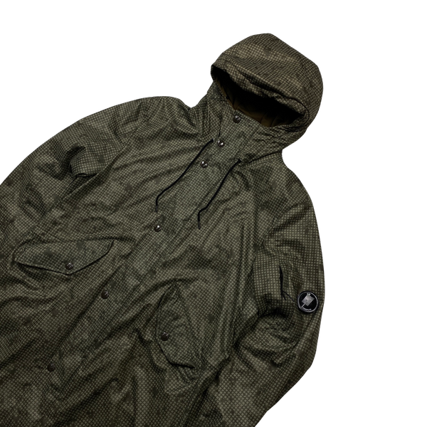 CP Company Camotage Lens Viewer Padded Parka Jacket - XL